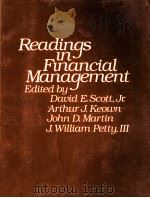 READINGS IN FINANCIAL MANAGEMENT   1982  PDF电子版封面  0126333203   