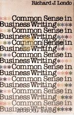 COMMON SENSE IN BUSINESS WRITING（1982 PDF版）
