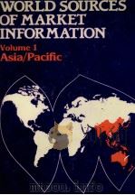WORLD SOURCES OF MARKET INFORMATION VOLUME 1   1982  PDF电子版封面  056602179X   