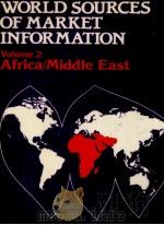 WORLD SOURCES OF MARKET INFORMATION VOLUME 2   1982  PDF电子版封面  0566021803   