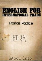 ENGLISH FOR INTERNATIONAL TRADE（1982 PDF版）