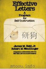 EFFECTIVE LETTERS:A PROGRAM FOR SELF-INSTRUCTION THIRD EDITION   1978  PDF电子版封面  0070518173   