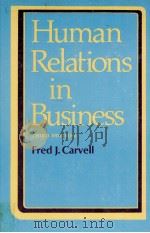 HUMAN RELATIONS IN BUSINESS THIRD EDITION（1980 PDF版）