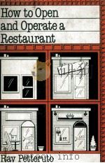 HOW TO OPEN AND OPERATE A RESTAURANT:A STEP-BY-STEP GUIDE TO FINANCIAL SUCCESS（1979 PDF版）