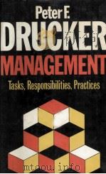 MANAGEMENT:TASKS RESPONSIBILITIES PRACTICES   1974  PDF电子版封面     