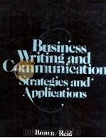 BUSINESS WRITING AND COMMUNICATION STRATEGIES AND APPLICATIONS（1979 PDF版）