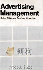 ADVERTISING MANAGEMENT   1983  PDF电子版封面  086003500X   