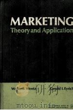 MARKETING THEORY AND APPLICATION（1970 PDF版）