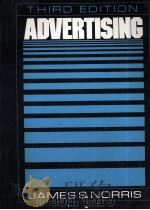 THIRD EDITION DAVERTISING   1975  PDF电子版封面  0835900487  JAMES S.NORRIS 