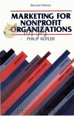SECOND EDITION MARKETING FOR NONPROFIT ORGANIZATIONS（1982 PDF版）