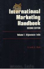 INTERNATIONAL MARKETING HANDBOOK SECOND EDITION（1985 PDF版）