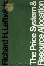 THE PRICE SYSTE MAND RESOURCE ALLOCATION FIFTH EDITION   1970  PDF电子版封面     
