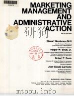 MARKETING MANAGEMENT AND ADMINSTRATIVE ACTION FIFTH EDITION（1982 PDF版）