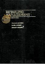 RETAILING MANAGEMENT   1983  PDF电子版封面  0471057177   