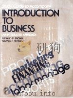 STUDY GUIDE TO ACCOMPANY INTRODUCTION TO BUSINESS:AN INTEGRATED APPROACH（1976 PDF版）