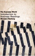 THE BUSINESS WORLD INTRODUCTION TO BUSINESS READINGS   1967  PDF电子版封面     