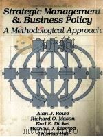 STRATEGIC MANAGEMENT AND BUSINESS POLICY:A METHODOLOGICAL APPROACH（1982 PDF版）