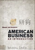 AMERICAN BUSINESS:AN INTRODUCTION   1966  PDF电子版封面     