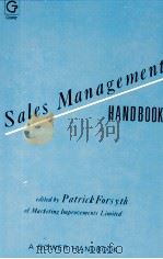 SALES MANAGEMENT HANDBOOK（1988 PDF版）