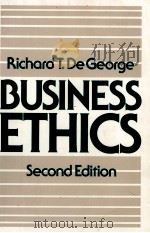BUSINESS ETHICS SECOND EDITION   1986  PDF电子版封面  0023280107   