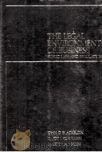 LEGAL ENVIRONMENT OF BUSINESS:PUBLIC LAW AND REGULATION   1982  PDF电子版封面  0256024804   