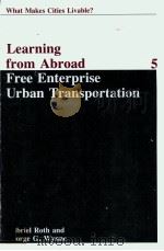 FREE ENTERPRISE URBAN TRANSPORTATION（1982 PDF版）