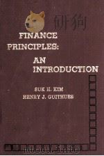 FINANCE PRINCIPLES:AN INTRODUCTION   1982  PDF电子版封面  0936328150   