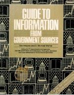 GUIDE TO INFORMATION FROM GOVERNMENT SOURCES（1983 PDF版）