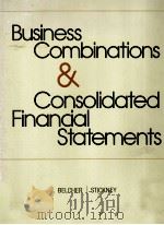 BUSINESS COMBINATIONS & CONSOLIDATED FINANCIAL STATEMENTS   1983  PDF电子版封面  0256027889   