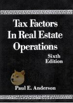 TAX FACTORS IN REAL ESTATE OPERATIONS SIXTH EDITION（1980 PDF版）
