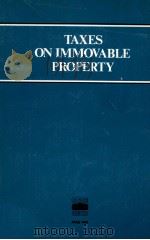 TAXES ON IMMOVABLE PROPERTY（1983 PDF版）