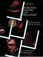 PERSONAL INCOME TAX PROCEDURE 1989EDITION（1989 PDF版）