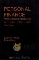 PERSONAL FINANCE:TEXT AND CASE PROBLEMS THIRD EDITION   1974  PDF电子版封面  0471687856   