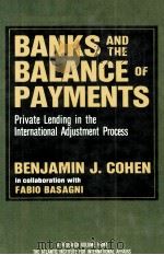 BANKS AND THE BALANCE OF PAYMENTS:PRIVATE LENDING IN THE INTERNATIONAL ADJUSTMENT PROCESS（1981 PDF版）