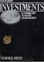 FOURTH EDITION INVESTMENTS AN INTRODUCTION TO ANALYSIS AND MANAGEMENT（1978 PDF版）