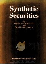 STNTHETIC SECURITIES   1988  PDF电子版封面  1870031865   