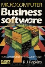 MICRPCOMPUTER BUSINESS SOFTWARE FROM DEVELOPMENT TO TEH MARKETPLACE   1985  PDF电子版封面  085058009X  R.J.RAPKINS 
