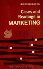 CASES AND READINGS IN MARKETING   1961  PDF电子版封面     