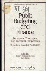 PUBLIC BUDGETING AND FINANCE（1983 PDF版）