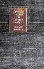 NATIONAL INCOME AND INCOME ANALYSIS（1949 PDF版）