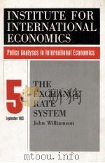 INSTITUTE FOR INTERNATIONAL ECONOMICS（1983 PDF版）