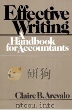 EFFECTIVE WRITING A HANDBOOK OR ACCOUNTANTS（1983 PDF版）