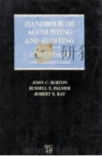 HANDBOOK OF ACCOUNTING AND AUDITING 1982 UPDATE WITH CUMULATIVE INDEX   1980  PDF电子版封面  0882628127  JOHN C.BURTON 