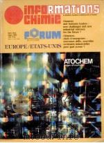 INFORMATIONS CHIMIC HORS SERIE MARS 1985     PDF电子版封面     