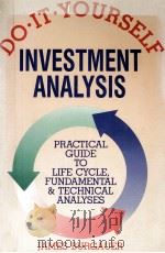DO-IT-YOURSELF INVESTMENT ANALYSIS   1989  PDF电子版封面  0942641248   