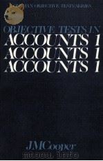 OBJECTIVE TESTS IN ACCOUNTS 1（1980 PDF版）