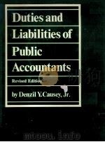 DUTIES AND LIABILITIES OF PUBLIC ACCOUNTANTS（1982 PDF版）