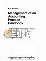 MANAGEMENT OF AN ACCOUINTING PRACTICE HANDBOOK:DEVELOPING AN ACCOUNTING PRACTICE（1975 PDF版）