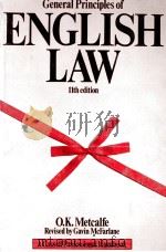 GENERAL PRINCIPLES OF ENGLISH LAW（1980 PDF版）