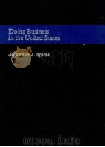 DOING BUSINESS IN THE UNITED STATES 5   1984  PDF电子版封面     